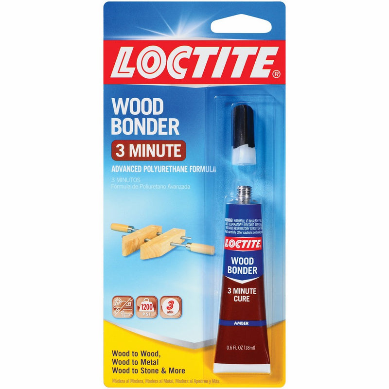 Loctite 1361024 0.61 Fluid Ounce Tube 3 Minute Advanced Polyurethane Wood Bonder