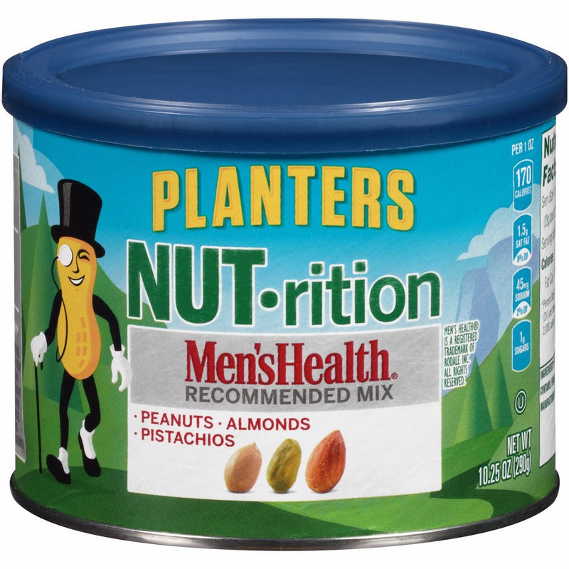 Planters Mixed Nuts, Almond Peanut Pistachio, 10.25 Ounce (Pack of 3)
