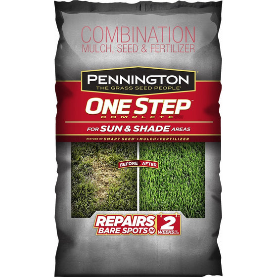 Pennington 1 Step Complete Sun & Shade Mulch, 8.3-Pound