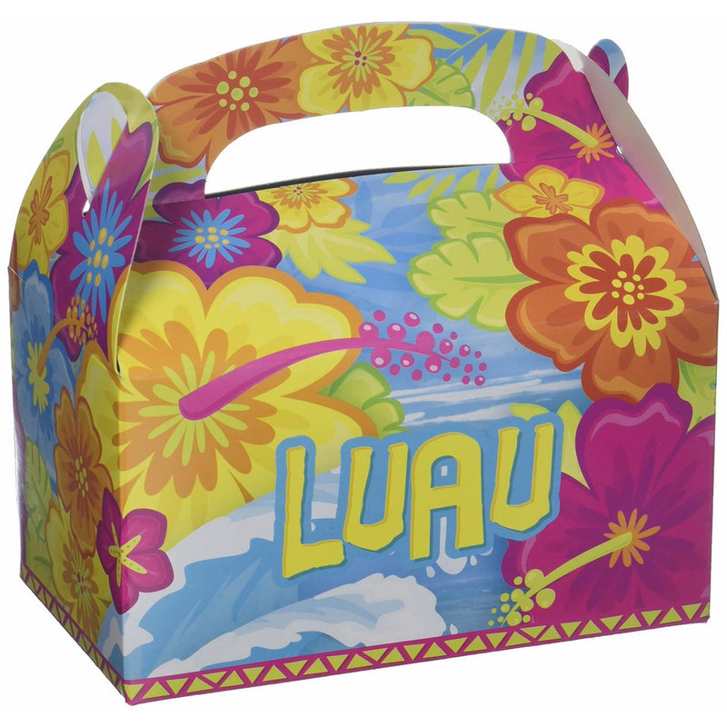 MD Wholesalers 12 NEW Luau Party Boxes Box Treat Favor Box