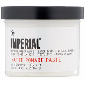 Imperial Barber Grade Products Matte Pomade Paste 4 Oz.