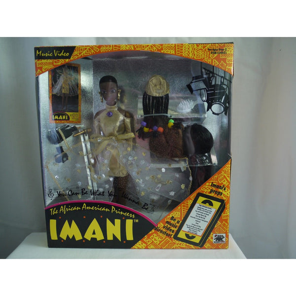 Imani, MUSIC VIDEO - African-American Princess Doll with Wigs and Accessories (1994)