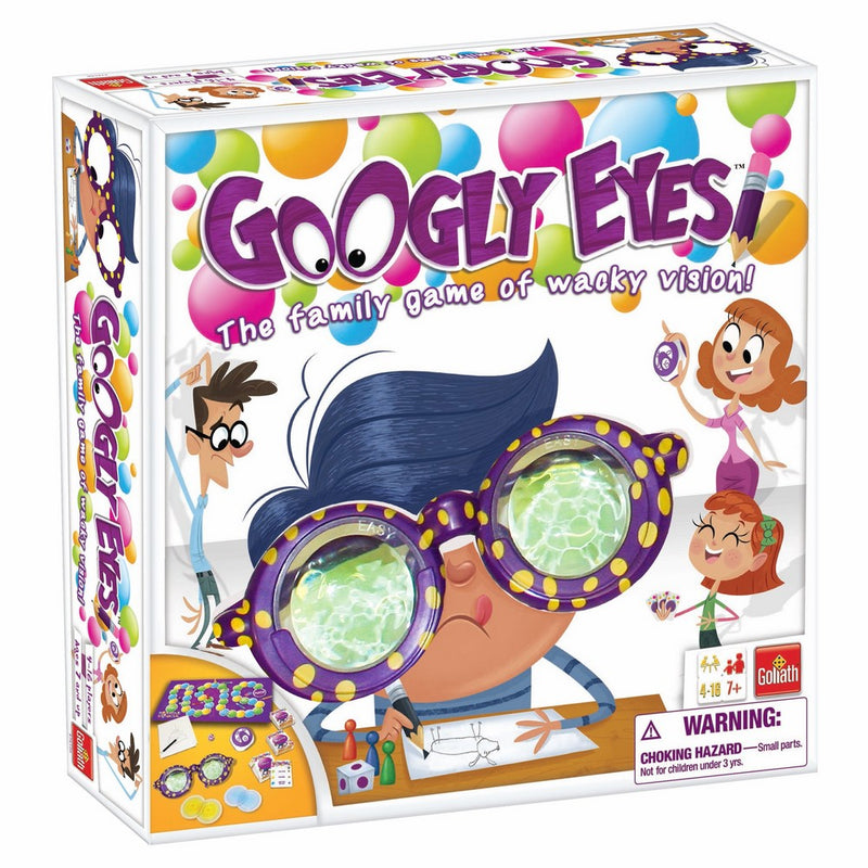 Googly Eyes Game — Family Drawing Game with Crazy, Vision-Altering Glasses