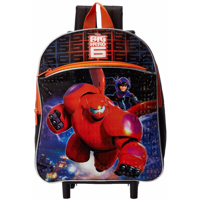 Disney Boys' Big Hero 6 Rolling Backpack, Multi, One Size