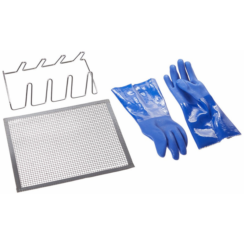 Masterbuilt Smoker & Grill Accessory Kit with Mat, Gloves & Rib Rack