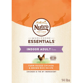 Nutro Indoor Adult Dry Cat Food Chicken 14 lb. bag