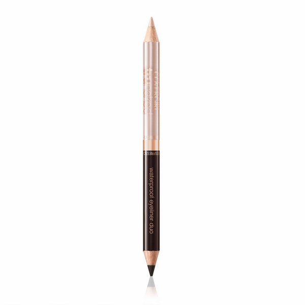 COVERGIRL truNaked Waterproof Eyeliner Duo Cashmere/Espresso, .03 oz