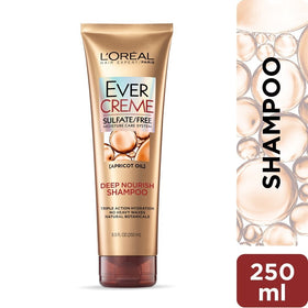 L'Oréal Paris EverCreme Sulfate Free Deep Nourish Shampoo, 8.5 fl. oz.