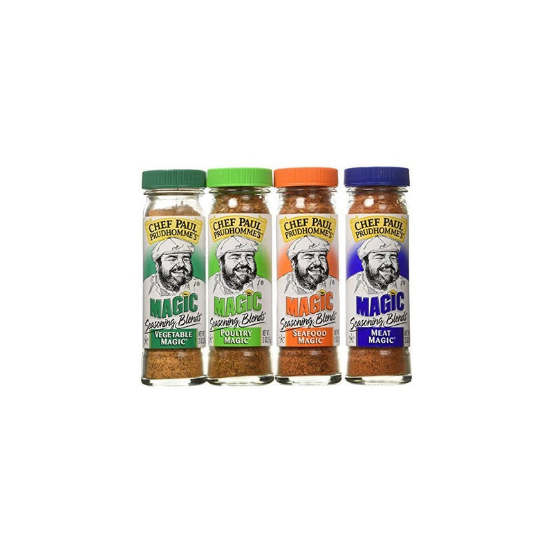 Chef Paul Prudhomme's Magic Seasoning BlendsMagic 4-Pack, Qty. Four2-ounce bottles