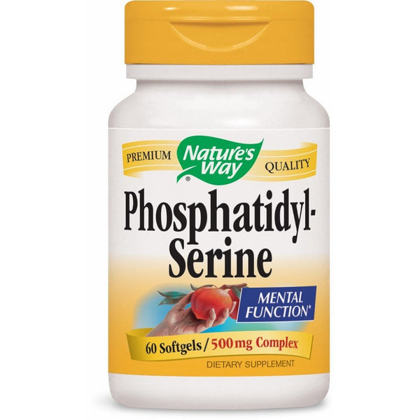 Nature's Way 45161 Phosphatidylserine,500 mg Complex,60 Softgels