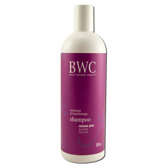 Beauty without Cruelty Shampoo, Volume Plus for Fine Hair, 16-ounce