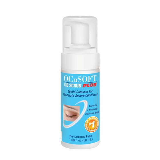 OCuSOFT Lid Scrub Foam Plus, 1.68 fl oz (50ml)