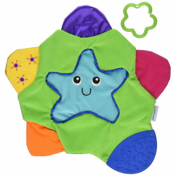 The First Years Star Teething Blanket,Multi