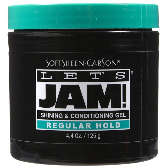 Let's Jam Shining & Conditioning Gel Regular, 4.4 oz