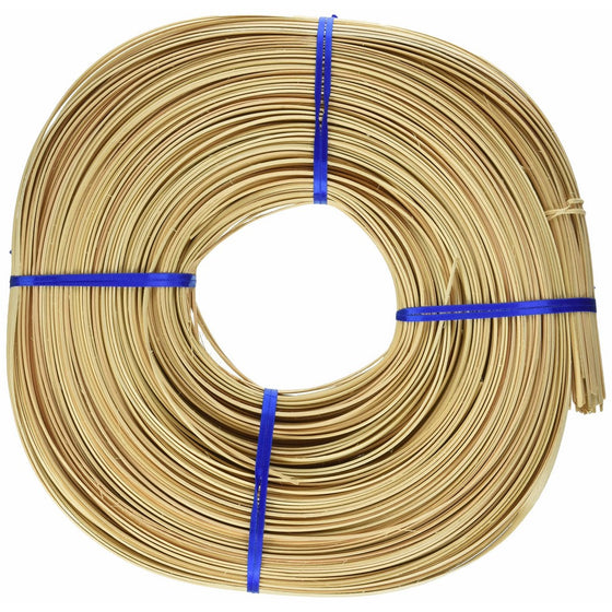 Commonwealth Basket Flat Oval Reed 3/16-Inch 1-Pound Coil, Approximately 275-Feet