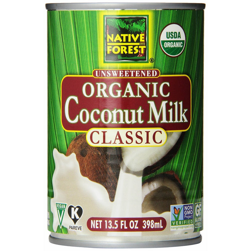 Native Forest Organic Classic Coconut Milk, 13.5-oz. Cans (Count of 12)