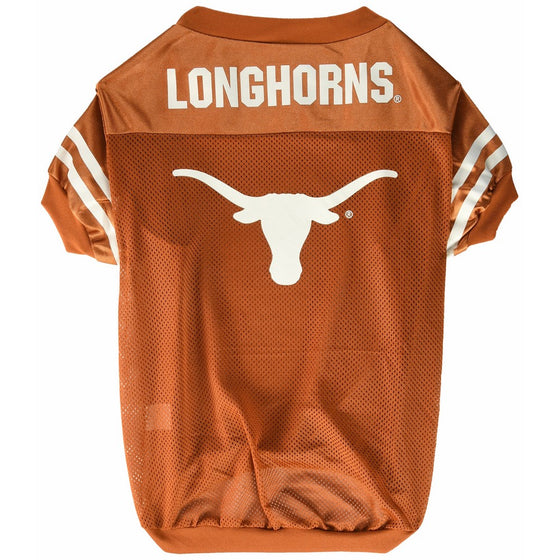 NCAA TEXAS LONGHORNS Football Dog Jersey, Large