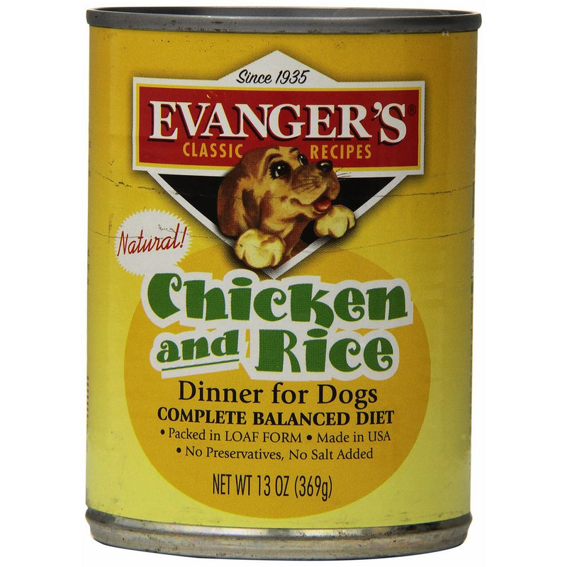 Classic Dog Can Chic Rice 12x13