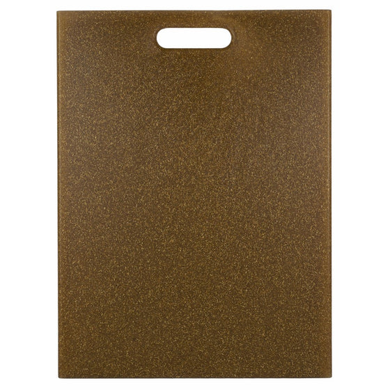 EcoSmart PolyFlax Cutting Board, Brown, 12" by 16", Recycled Plastic and Flax Husk, Made in the USA by Architec