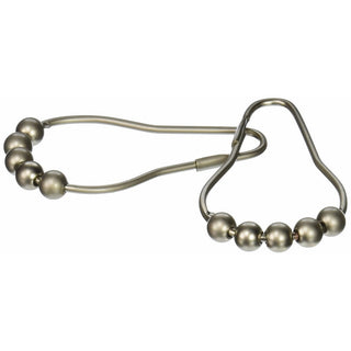 Moen SR2100BN Pack of 12 Shower Rings, Brushed Nickel