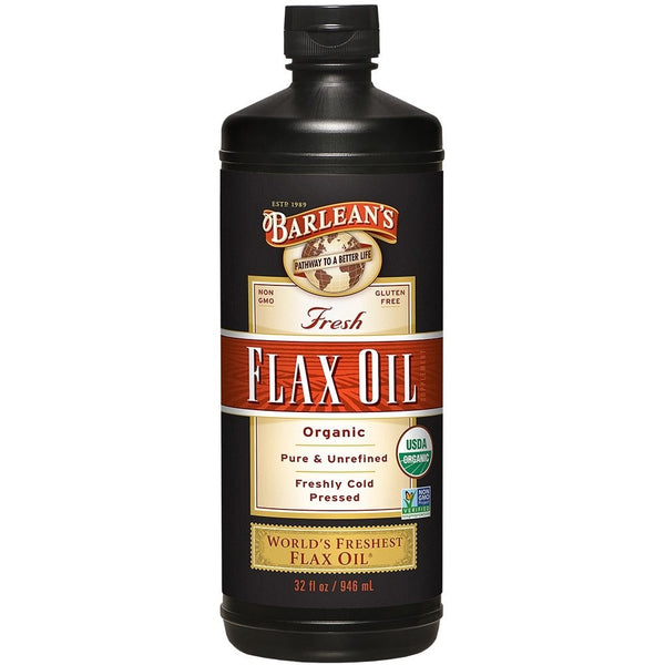 Barlean's Fresh Organic Flax Oil, 32-oz