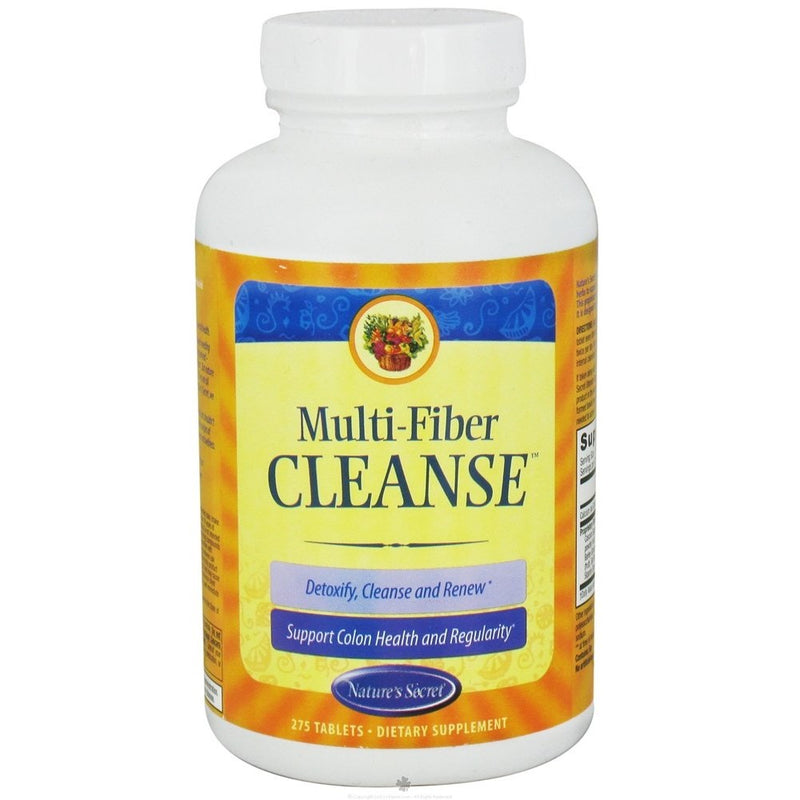 Nature's Secret Multi-Fiber Cleanse - 275 Tablets