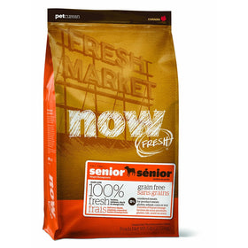 NOW Fresh Grain Free Senior Dog Food Bag, 6-Pound