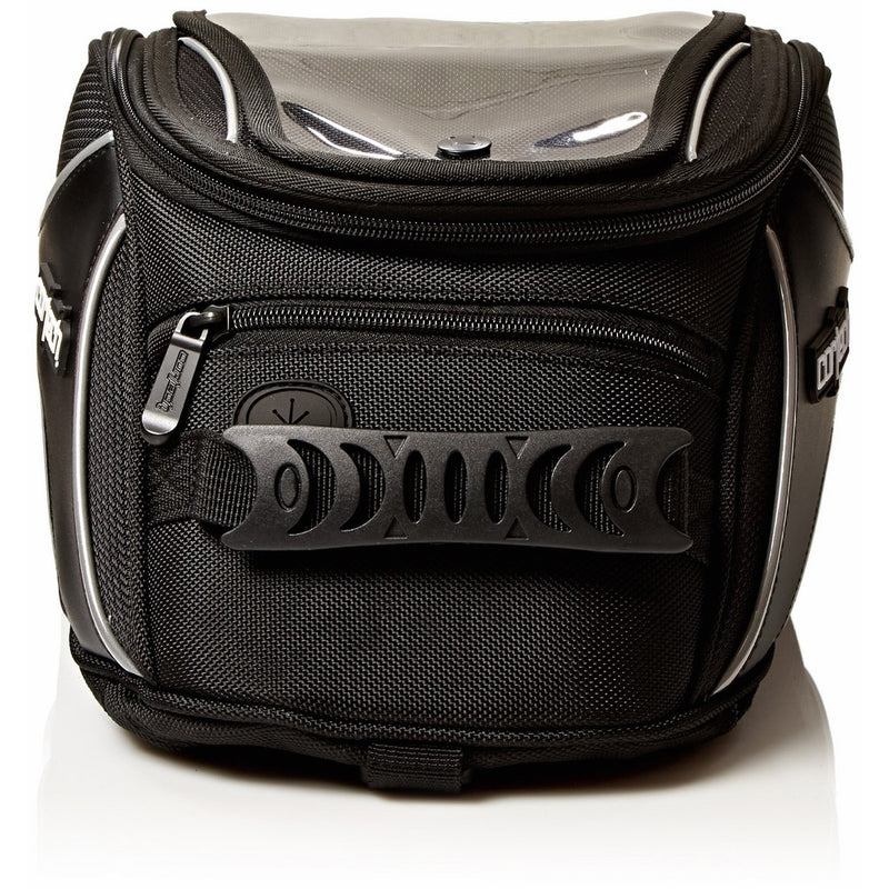 Cortech 8230-0605-12 Black Super 2.0 Strap Mount Tank Bag