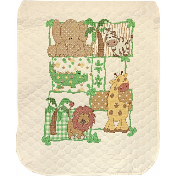 Dimensions 70-73880 Kimba Quilt, Stamped Cross Stitch