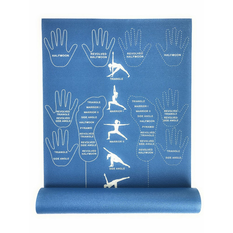 CopyCat Yoga Instructional and Educational Yoga Mat