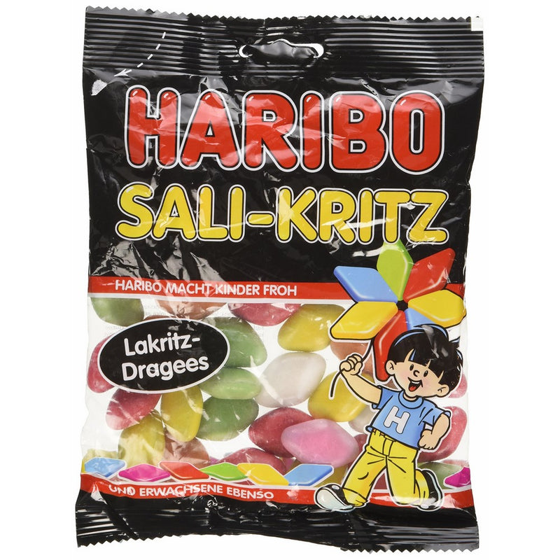 Haribo Sali-Kritz Licorice Candy (200g 1 Bag)