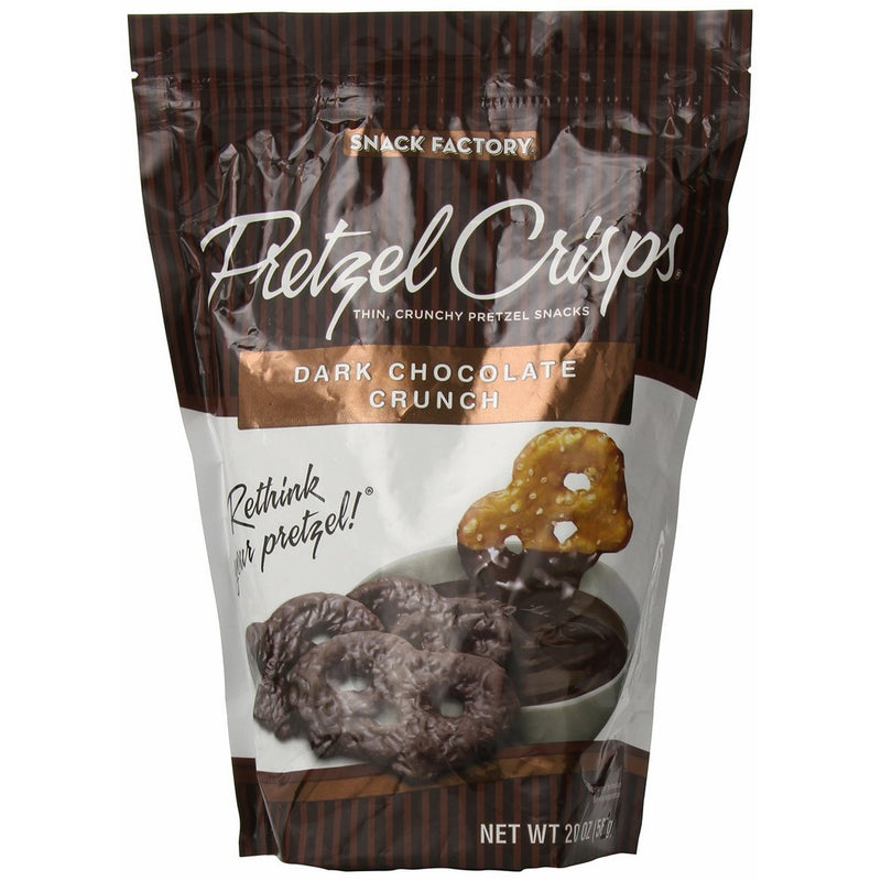 Dark Chocolate Crunch Pretzel Crisps - 20 oz