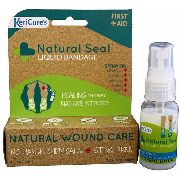 KeriCure Natural Seal Liquid Bandage, 1 Ounce