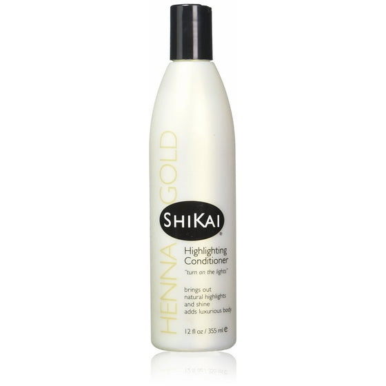 Shikai - Henna Gold Highlighting Conditioner, 12 fl oz (Pack of 2)