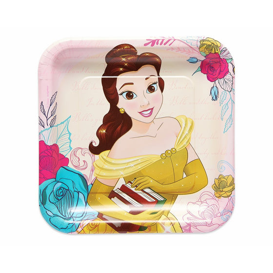American Greetings Beauty and the Beast Dinner Square (8 Plate)