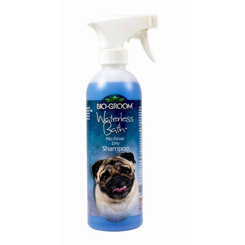 Bio-groom Waterless Cats and Dog Bath Shampoo, 16-Ounce