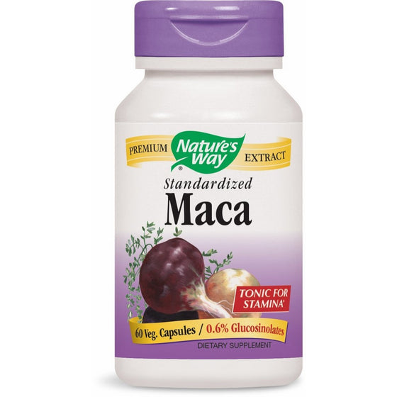 Nature's Way Maca Root, 60 Capsules