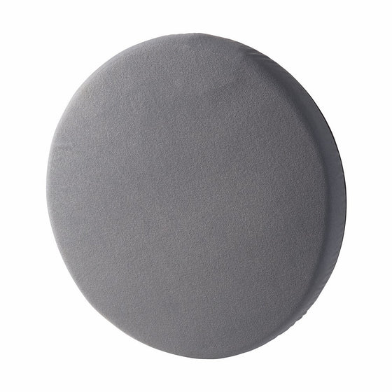 DMI Deluxe Swivel Pivot Disc Seat Cushion - Foam Cushion, 15" Diameter, Gray