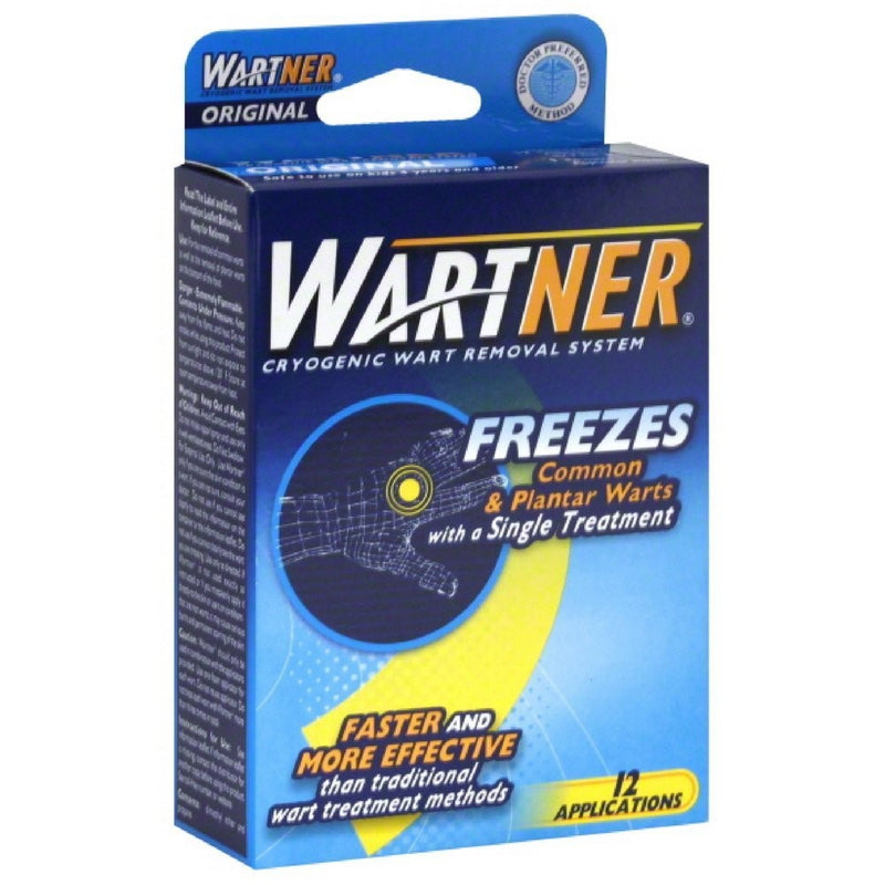 Wartner Cryogenic Wart Removal System, 12 Applications