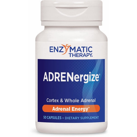 Enzymatic Therapy ADRENergize, 50 Capsules