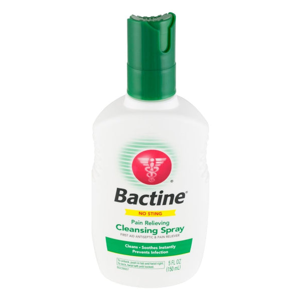 Bactine Pain Relieving Cleansing Spray 5 oz (Pack of 3)