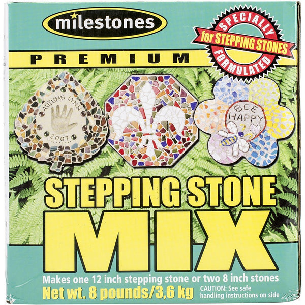 Midwest Products Premium Stepping Stone Cement Mix, 8-Pounds, Packaging May Vary (90316102)