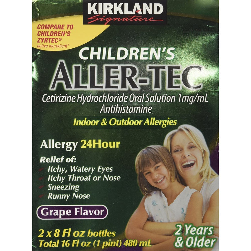 Kirkland Signature Children's Aller-tec - 16 oz - 2 pk