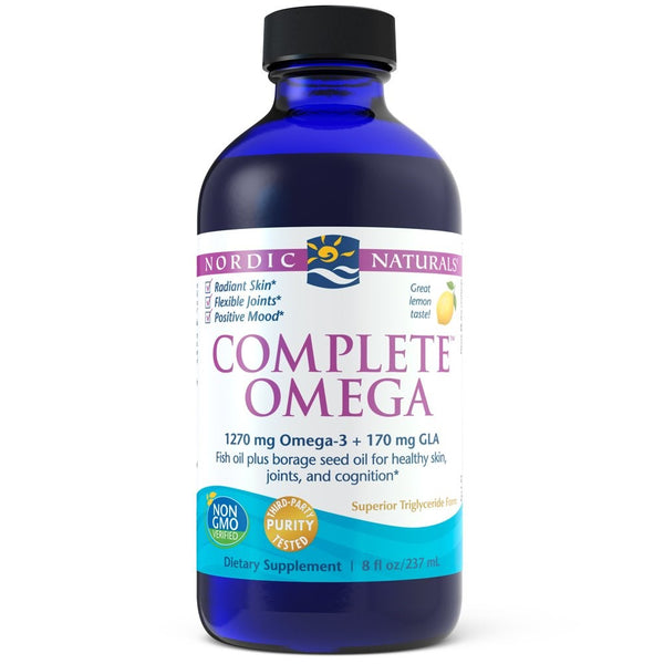 Nordic Naturals - Complete Omega, Supports Healthy Skin, Joints, and Cognition, 8 Ounce