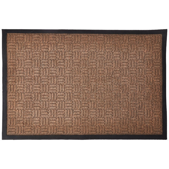 Kempf Water Retainer Mat, 2 by 3-Feet, Brown