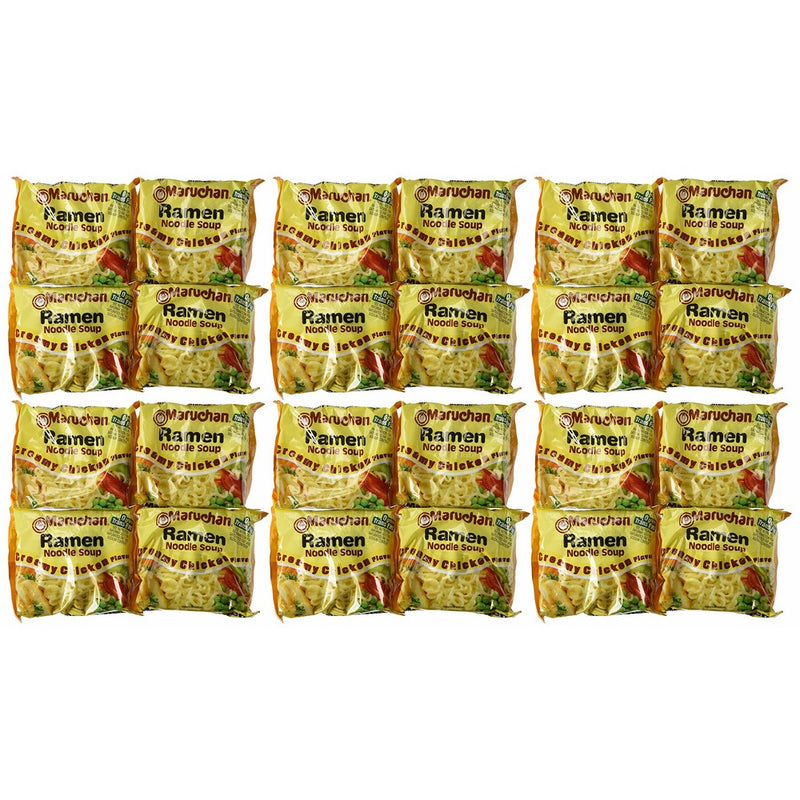 Maruchan Ramen, Creamy Chicken, 3-Ounce Packages (Pack of 24)