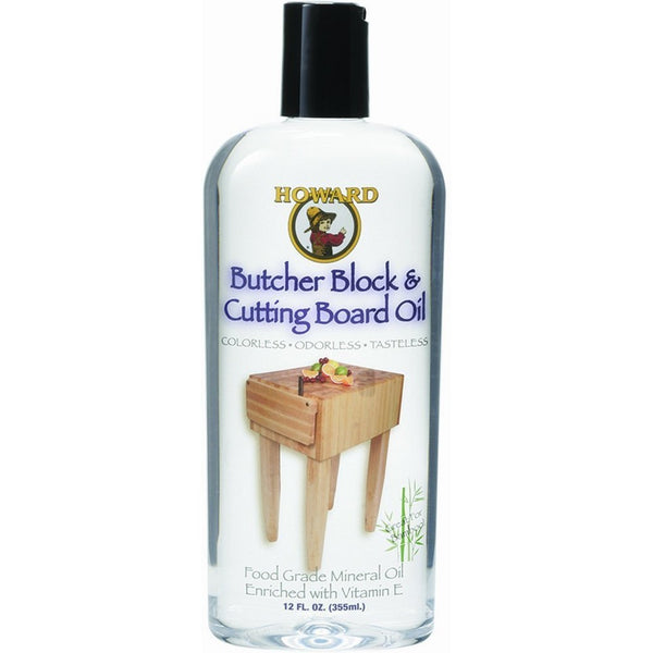 Howard BBB012 Cutting Board Oil, 12-Ounce