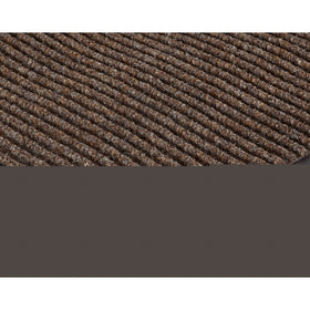 NoTrax 117S0035BR117 Heritage Rib Entrance Mat, for Lobbies and Indoor Entranceways, 3' Width x 5' Length x 3/8" Thickness, Brown