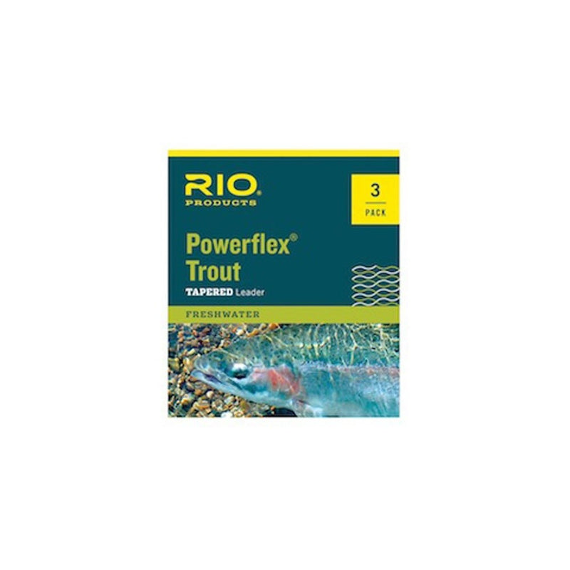 Rio: Powerflex Trout Leaders, 3 Pk, 9ft 5X