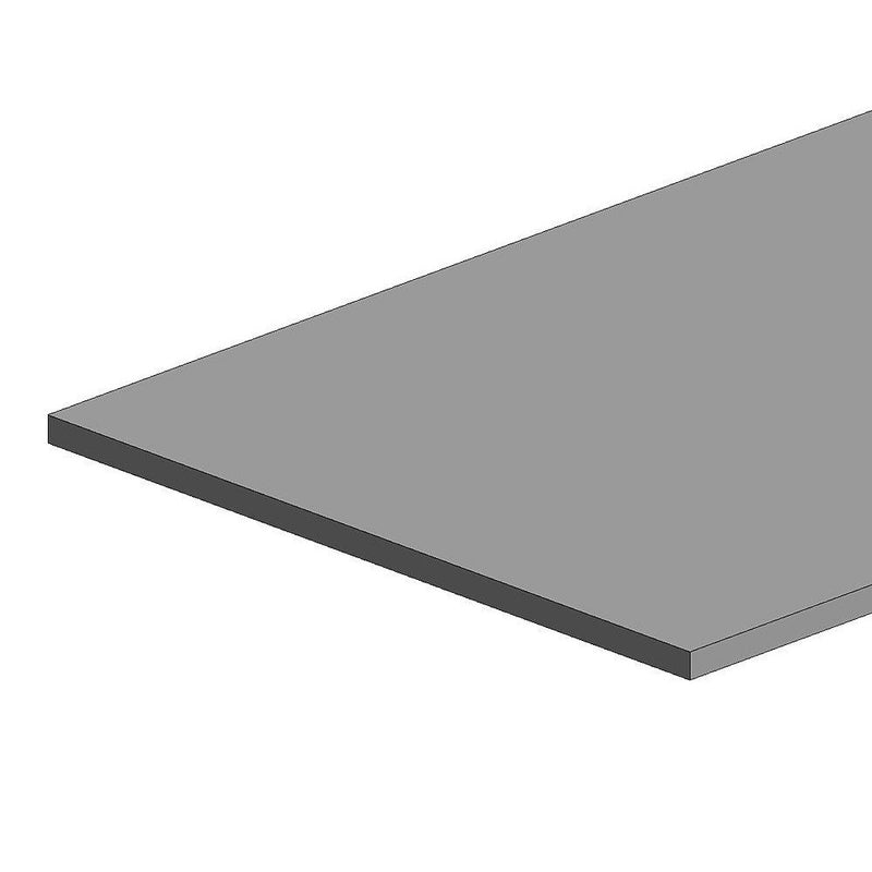 K&S 275 Tin Sheet, 0.013" Thickness x 4" Width x 10" Length, Dull Steel Plated Tin Sheet, 29 Gauge